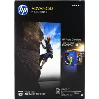 HP Fotopapir Glossy A4 25 ark 250g