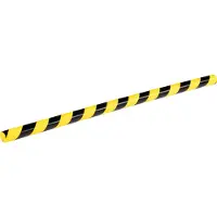 Durable 1126130, Polyuretan (PU), Svart, Gult, Avrundet, 1000 mm, 40 mm, 1,88 kg