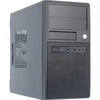 Chieftec CT-04B-35 mATX 350W - Kabinett - Miditower - Svart