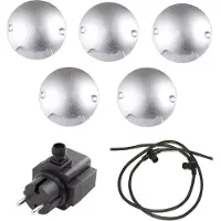 LightsOn Zenit Vegg/terrassearmatur 5-p