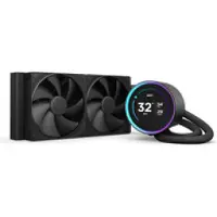 NZXT Kraken Elite 240 AIO CPU-vannkjøler med LCD, svart