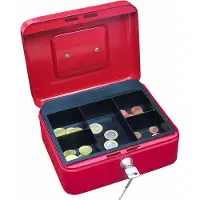 Wedo Cash box size 2, Rød, 5,08 cm (2), 200 x 160 x 90 mm