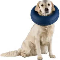 Trixie Beskyttelseskrave, oppustelig, M: 40-45 cm/11 cm, blå