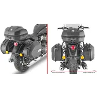 Givi Royal Enfield Super Meteor 650 2023 Montering Av Sidevesker