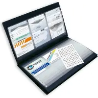 Sigel VZ175, Plastikk, Svart, 288 kort, 90 x 58 mm, 300 mm, 180 mm