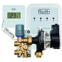 Roth minishunt med trådløs SL rumtermostat