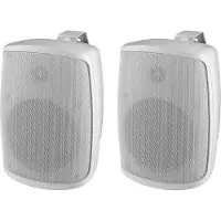 Monacor WALL-04T/WS, 2-veis, hvit, plast, 60 W, 8 ohm (O), 87 dB