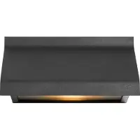 Nordlux Tadas utendørs vegglampe, aluminium, glass, svart