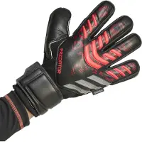 Adidas Keeperhansker - Predator - Svart/Klar rød - - 8,5 - Handsker