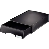 Leitz Plus - Brevbakke - for A4 (210 x 297 mm) - svart