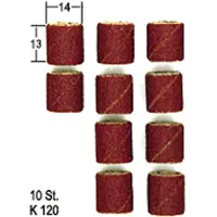 Proxxon Slipeplate 14x13 mm , tykkelse 120 korund [10 stk.]