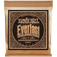 Ernie Ball Everlast 2544 Phosphor Acoustic Guitar Strings 13-56