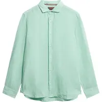 Superdry Vacation Linen Skjorte Med Lange Ermer