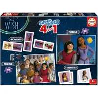 Educa Superpakke - 4 I 1 - Ønske - - OneSize - Puslespill