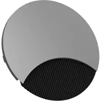 Bachmann Loop Round - Kabelbøssing - rustfritt stål-stil