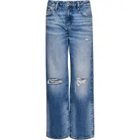 Superdry Mid Rise Wide Leg Jeans
