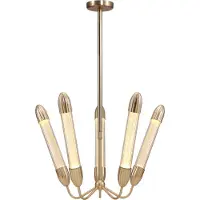 UMAGE hengelampe Lemon Squeeze kort, messing, Ø 68,8 cm