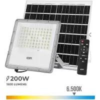 EDM Solar 200w 1500 Lumens 6500k Led-flomlys