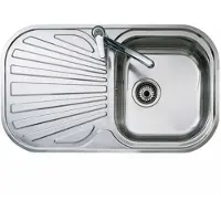 Teka Stylo 1c 1e Rectangular Vask Med Skyllekum