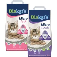 Biokat's Micro Fresh kattesand - Økonomipakke: 2 x 14 L