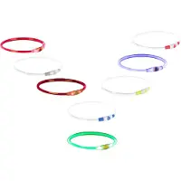 Trixie Flash Light Ring USB:L-XL 65cm/8mm Multifärg