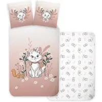 Borg Living Aristocats sengetøy - 100% bomull - Junior sengetøy 100x140 cm - Marie