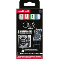 Uniball Chalk Pwe-5m 302422086 Highlighter Penn 4 Enheter