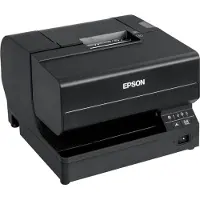 Epson TM J7700 - Kvitteringsskriver - ink-jet - Rull (8,3 cm), 230 x 297 mm - inntil 98 mm/sek - USB 2.0, LAN - kutter - svart