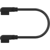 Corsair Microsystems Corsair iCUE LINK - Strøm/data-kabel - CORSAIR iCUE link vinklet til CORSAIR iCUE link vinklet - 13.5 cm - svart (en pakke 2)