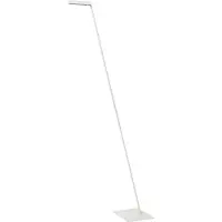 Lucide Lavale LED-gulvlampe, hvit, dimbar, høyde 138 cm