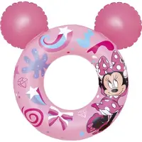 Bestway Badering m. Ører - 74 x 76 cm - Disney Junior - Minnie - - OneSize - Badering