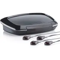 Marmitek Invisible Control 4 - Forlenger for fjernkontroll - svart