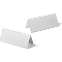 Durable Bordskilteholder akryl 52x100 mm - (10 stk.)