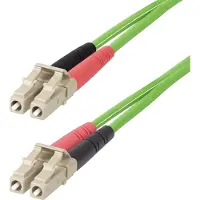 StarTech.com Startech 7m (22ft) LC to LC (UPC) OM5 Multimode Fiber Optic Cable, 50/125µm Duplex LOMMF Zipcord, VCSEL, 40G/100G, Bend Insensitive, Low Insertion Loss, LSZH Fiber Patch Cord - Koblingskabel - LC/UPC