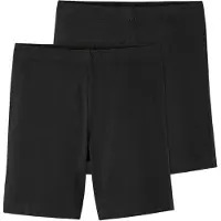 Name it Shorts - Noos - 2-pack - NmfVivian - Svart - - 11-12 år (146-152) - Shorts
