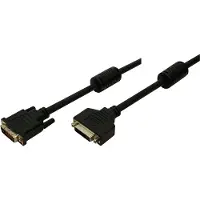 Logilink DVI-D 5m, 5 m, DVI-D, DVI-D, Hankjønn, Hunkjønn, Sort