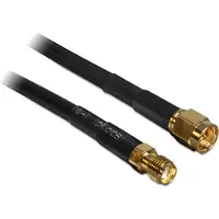 DeLOCK antennekabel SMA hann til SMA hunn CFD200 10 m (lavt tap)
