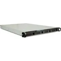 Inter-Tech IPC 1U-1404 - Kabinett - Server (Rack) - Svart
