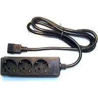 Eaton - Strømkabel - IEC 60320 C14 til power CEE 7/7 (hunn) - 10 A - 1.7 m