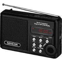 Sencor SRD 215 B - Personlig radio - svart