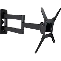 Art AR-57 - Brakett - justerbar arm - for LCD-TV - metall - pulverbelagt svart - skjermstørrelse: 17-32 - veggmonterbar