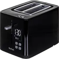 Tefal TT6408, 2 skiver, Svart, Berøringskontroll, 850 W, 167 mm, 240 mm