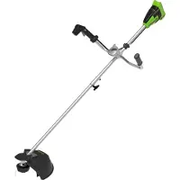 Greenworks GR2105707, Trådkutter, Nylontråd, U-type håndgrep, 2 mm, Grønn, 40 cm - SOLO