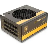 Inter-Tech SAMA FTX-850-B Armor - Strømforsyning (intern) - ATX12V 2.4 - 80 PLUS Gold - AC 110/240 V - 850 watt - aktiv PFC