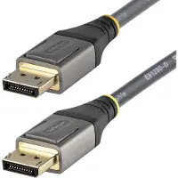 StarTech.com StarTech 10ft (3m) VESA Certified DisplayPort 1.4 Cable, 8K 60Hz HDR10, Ultra HD 4K 120Hz DP Video Cable, DisplayPort to DisplayPort Cable, DP Cord for Monitors/Displays, M/M - DP 1.4 Cable with Latc