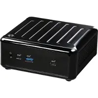 Asrock Industrial NUC BOX-J6412 - Barebone - boks 1 x Celeron J6412 / inntil 2.6 GHz - RAM 0 GB - UHD Graphics - Gigabit Ethernet
