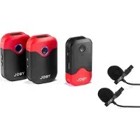 Joby Wavo AIR - Mikrofonsystem - svart, rød