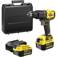 Stanley Brushless drill driver 18V Fatmax V20 2x4.0AH trunk