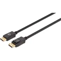 Manhattan St/st V1.2 Displayport-kabel 0.5 M