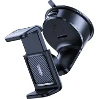 JOYROOM JR-ZS284 Bilholder med Sugekopp - Svart